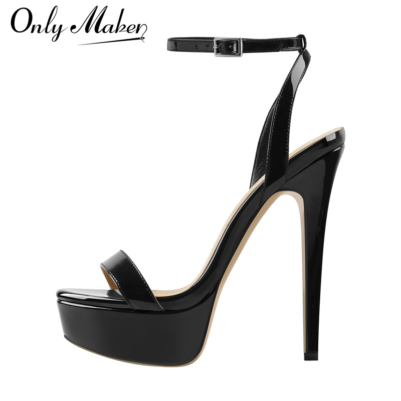 Wedding Shop - Onlymaker feminino plataforma stiletto salto alto