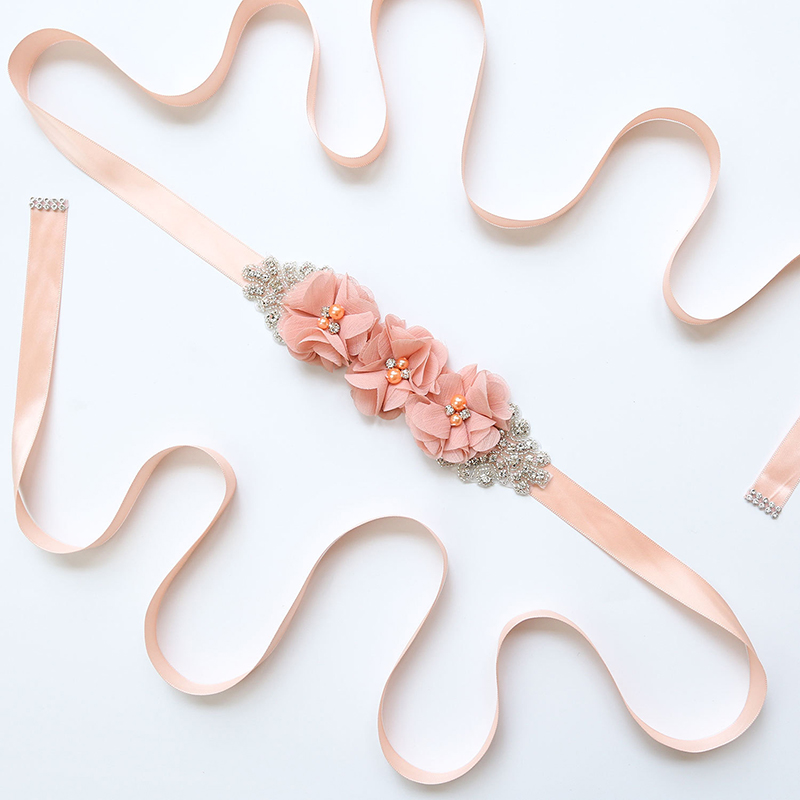 Bridal Sash Ribbon - Cintos de Noiva em Tecido Chiffon