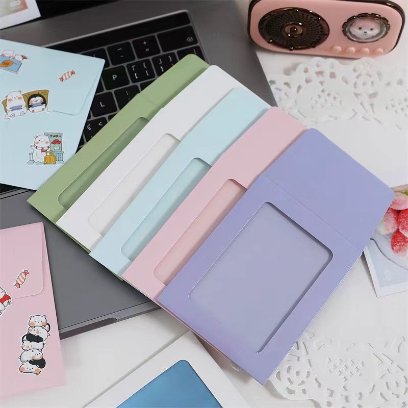 Wedding Supply Business - Papel DIY Photo Frame, Macaron Cor,