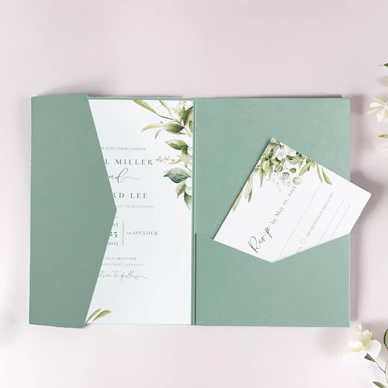 30 pçs 18x13cm envelopes verde - Wedding Supply Business avaliação e preço