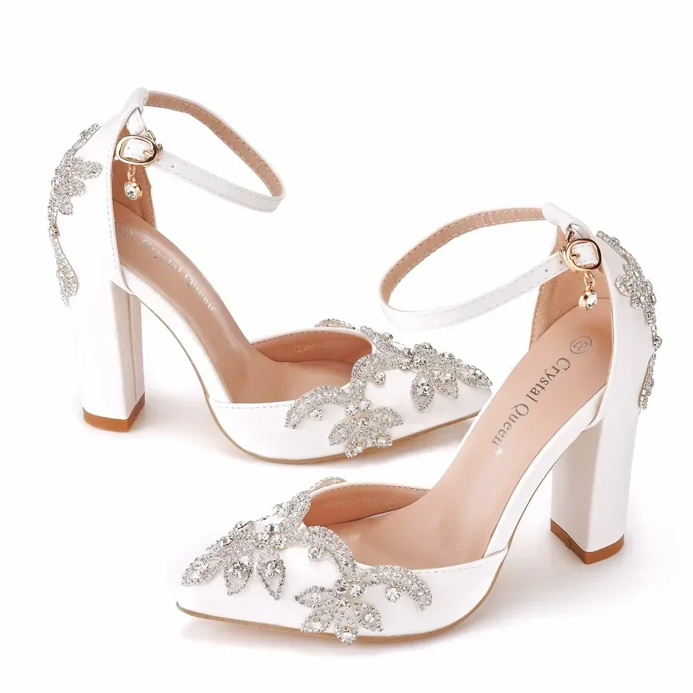 2026 Sapatos de Salto Grosso c - Wedding Super avaliação e preço