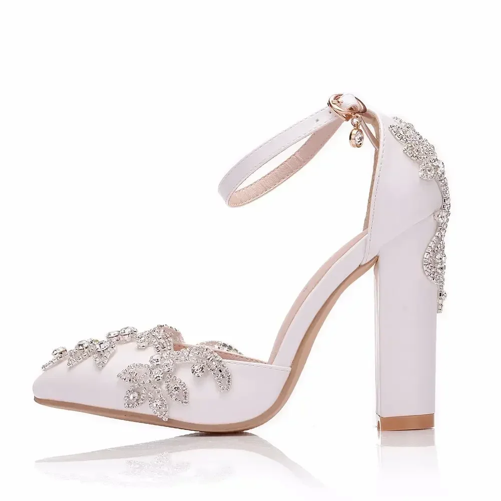 2026 Sapatos de Salto Grosso c - Wedding Super avaliação e preço