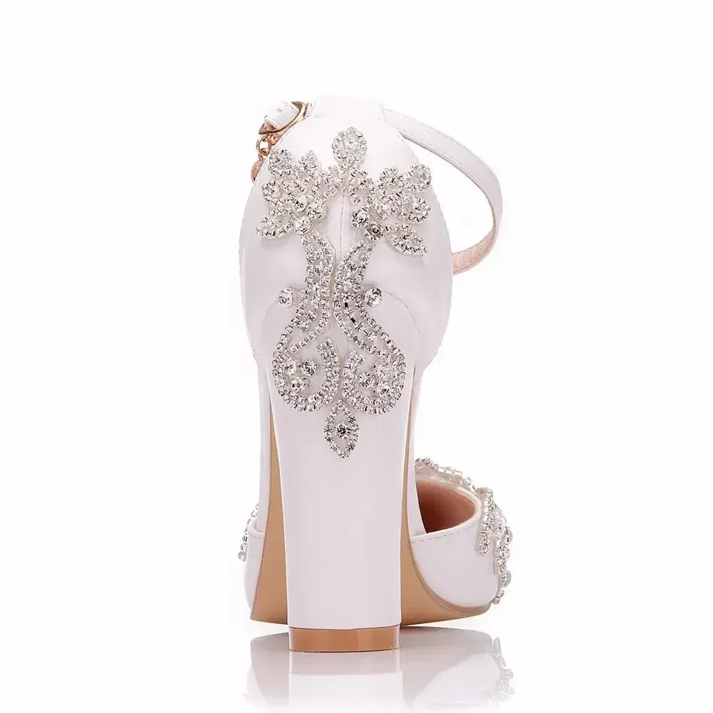 2026 Sapatos de Salto Grosso c - Wedding Super avaliação e preço