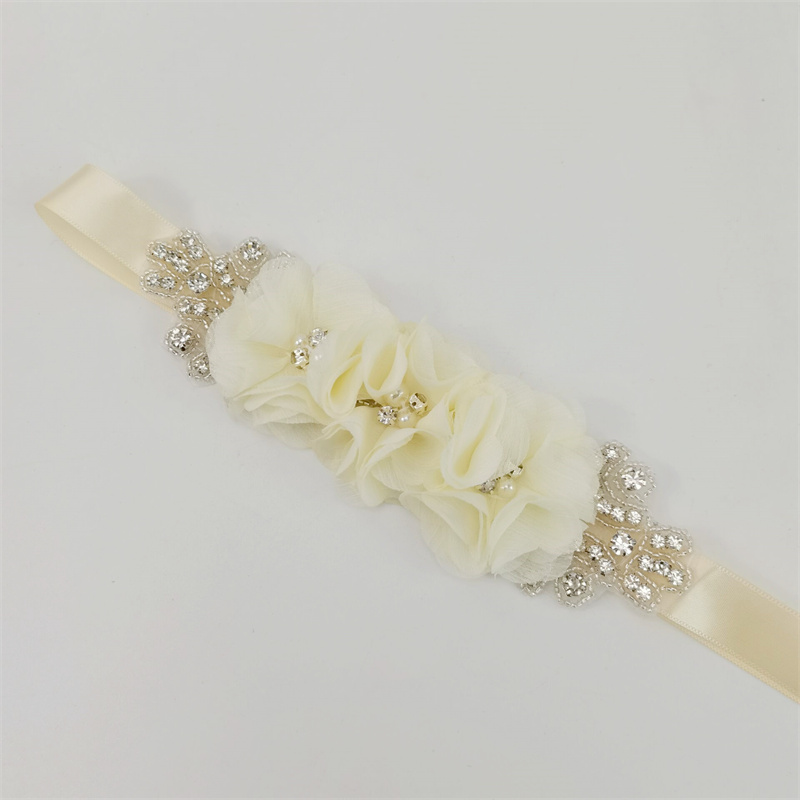 Cintos de Noiva em Tecido Chif - Bridal Sash Ribbon avaliação e preço