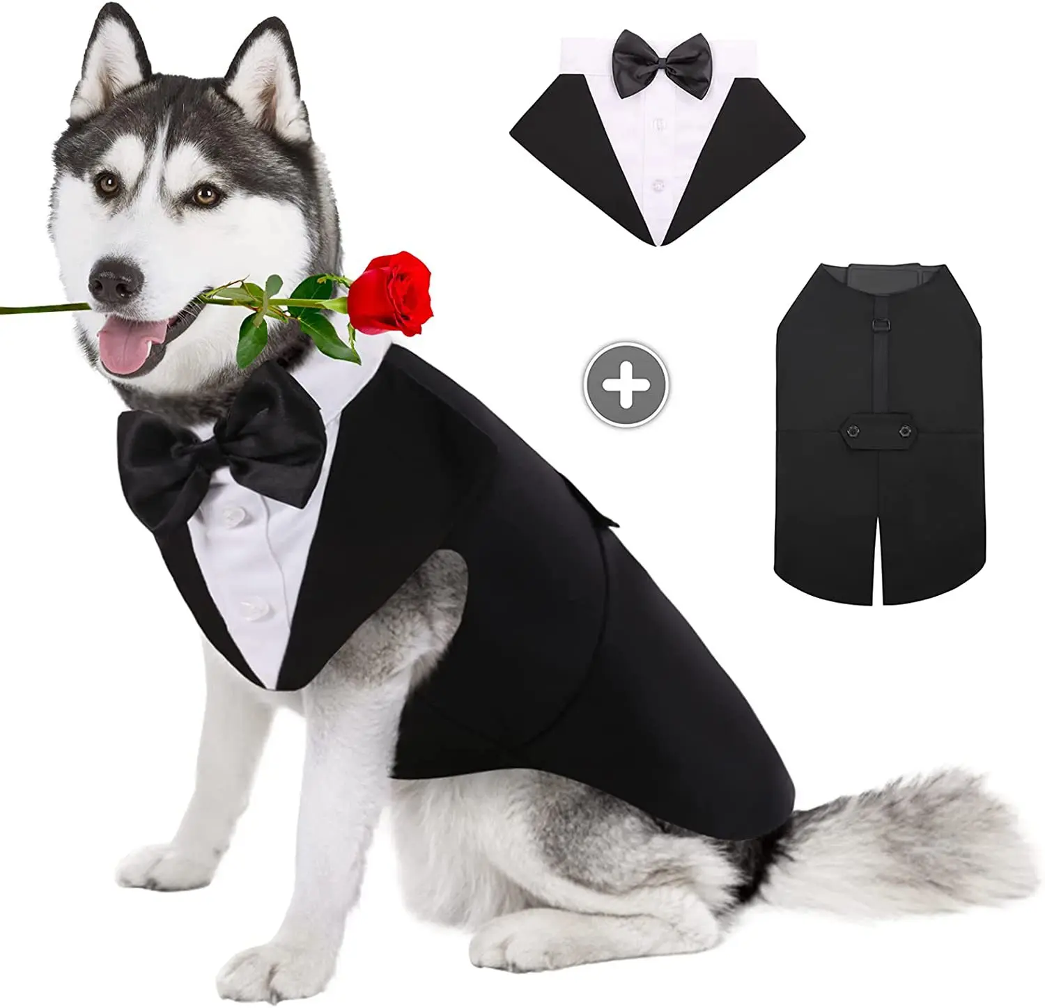 Roupas para cães de estimação, - Suitsupply Wedding Tuxedo avaliação e preço